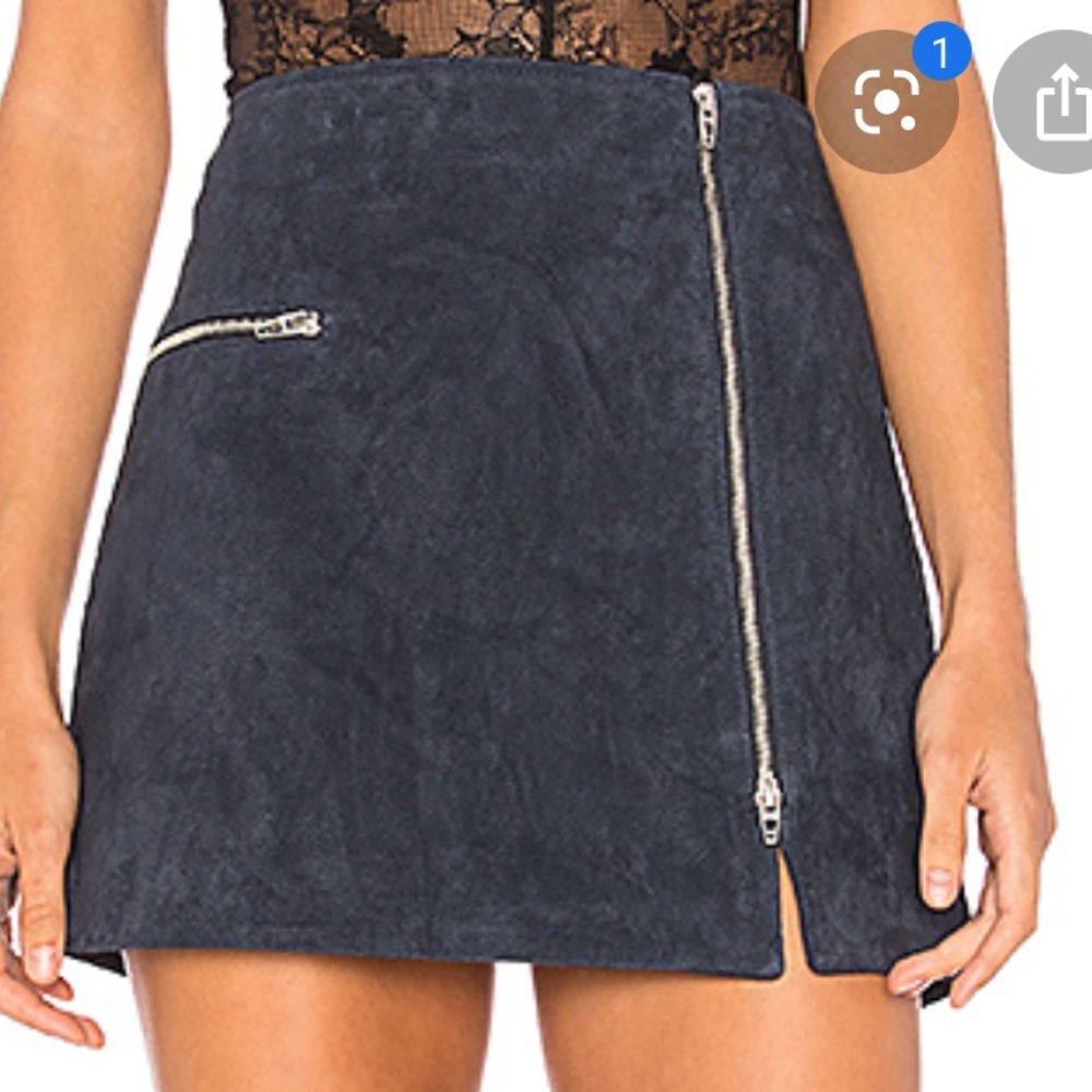 Blank NYC Suede Skirt